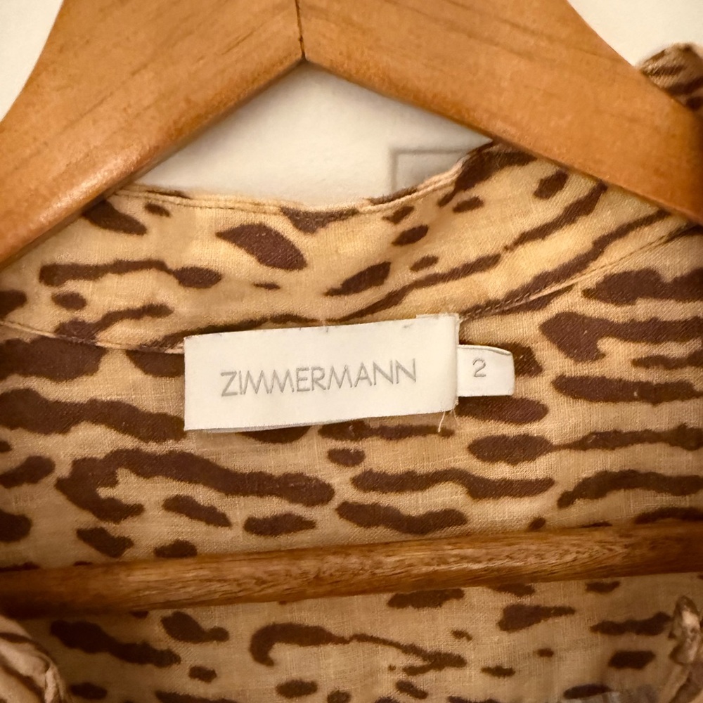 Zimmermann Leopard Print Set - image 4